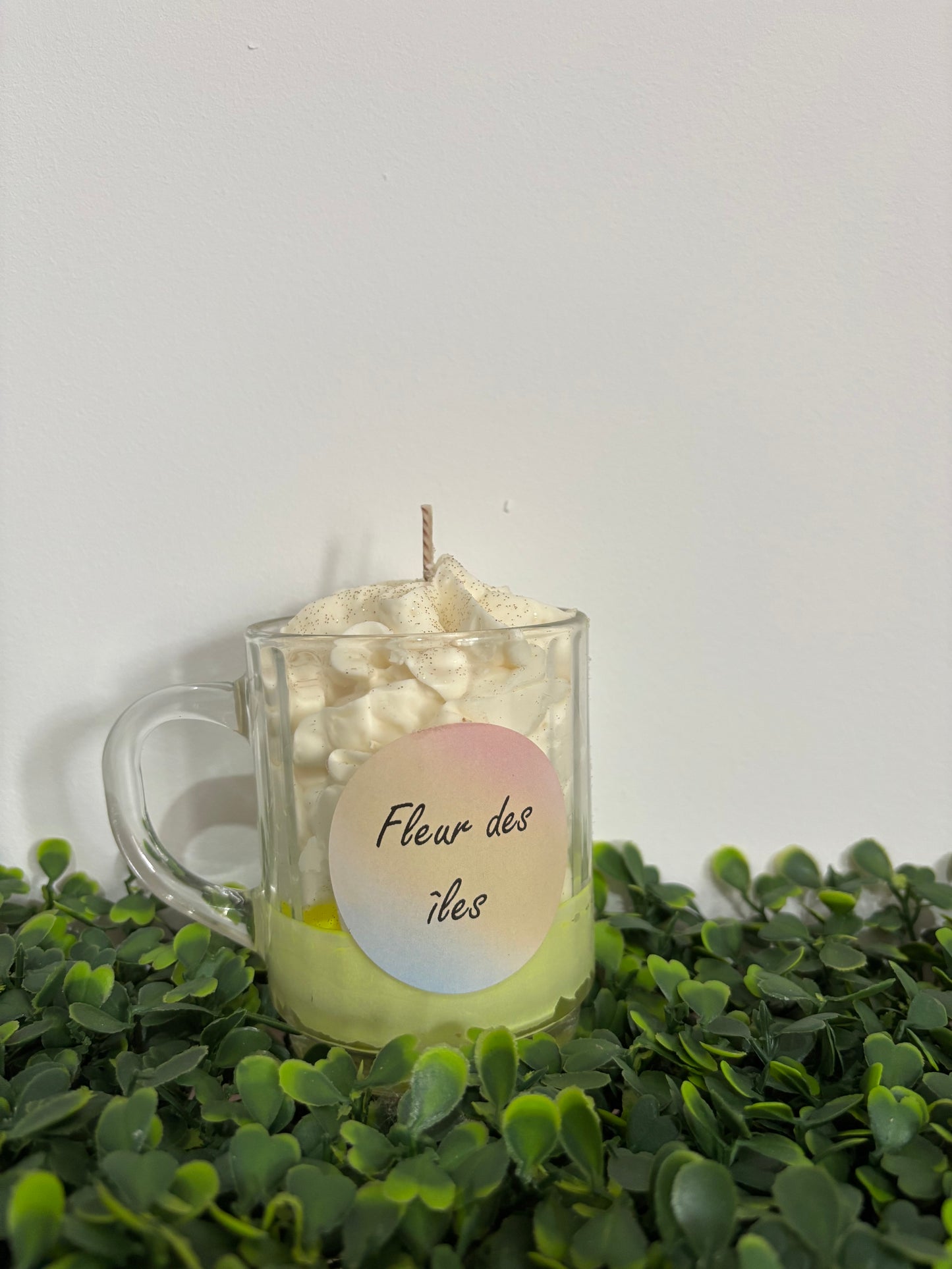 Bougie fleur des îles