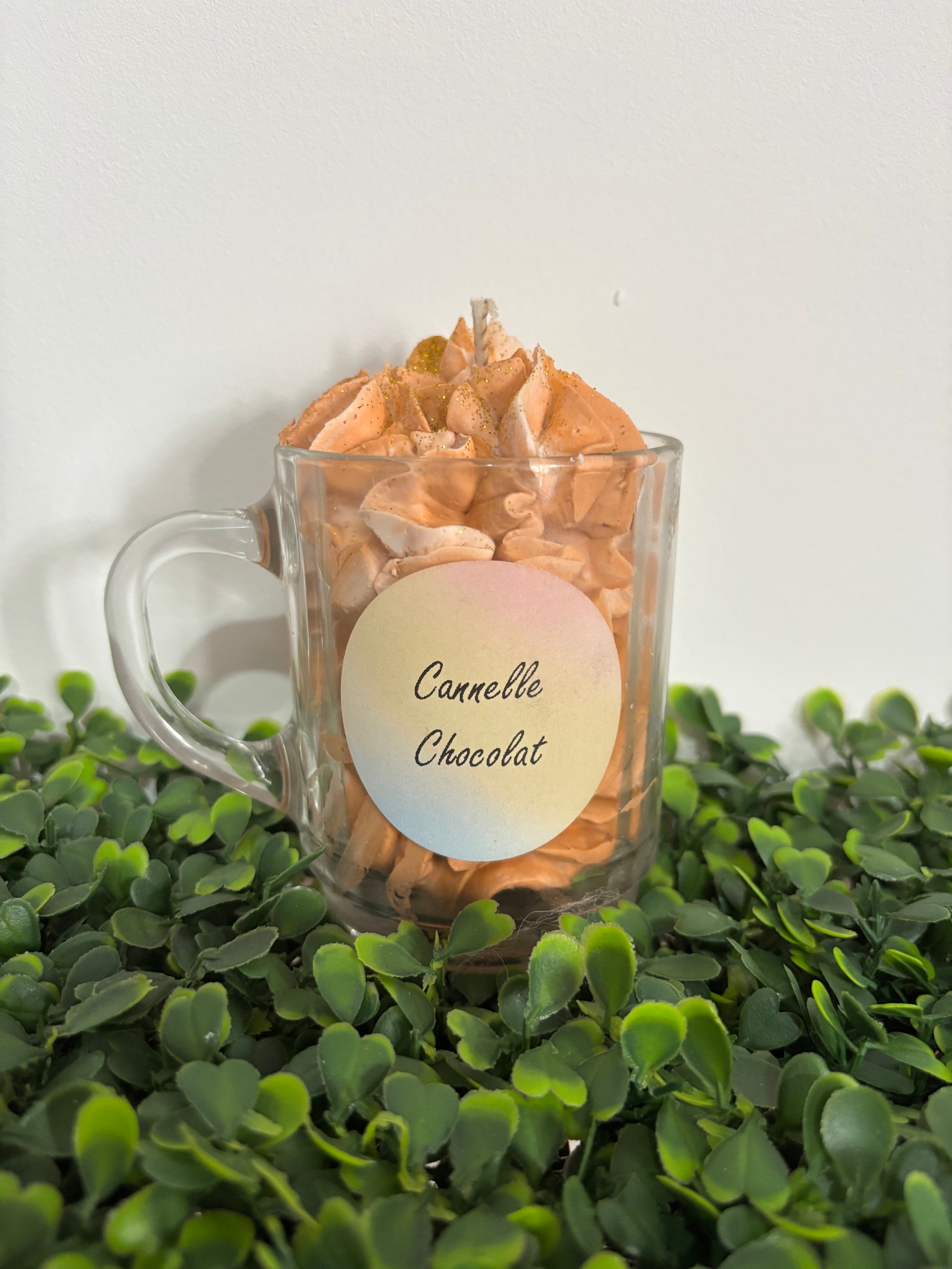 Bougie cannelle et chocolat