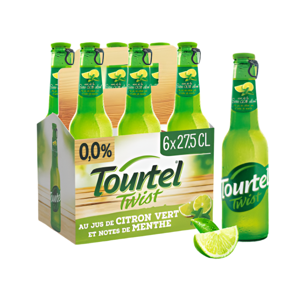 Tourtel citron menthe