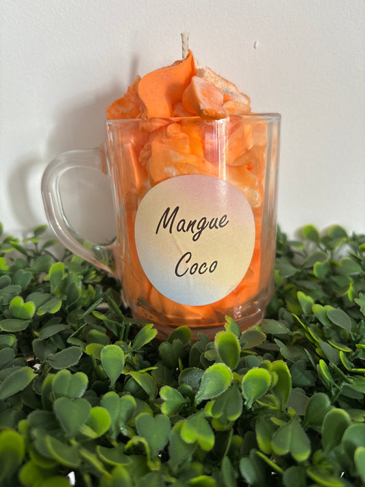 Bougie mangue coco
