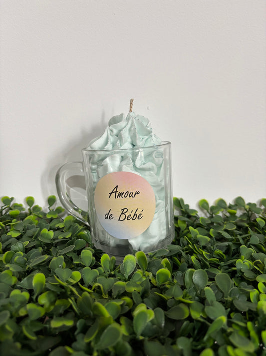 Bougie amour de bébé