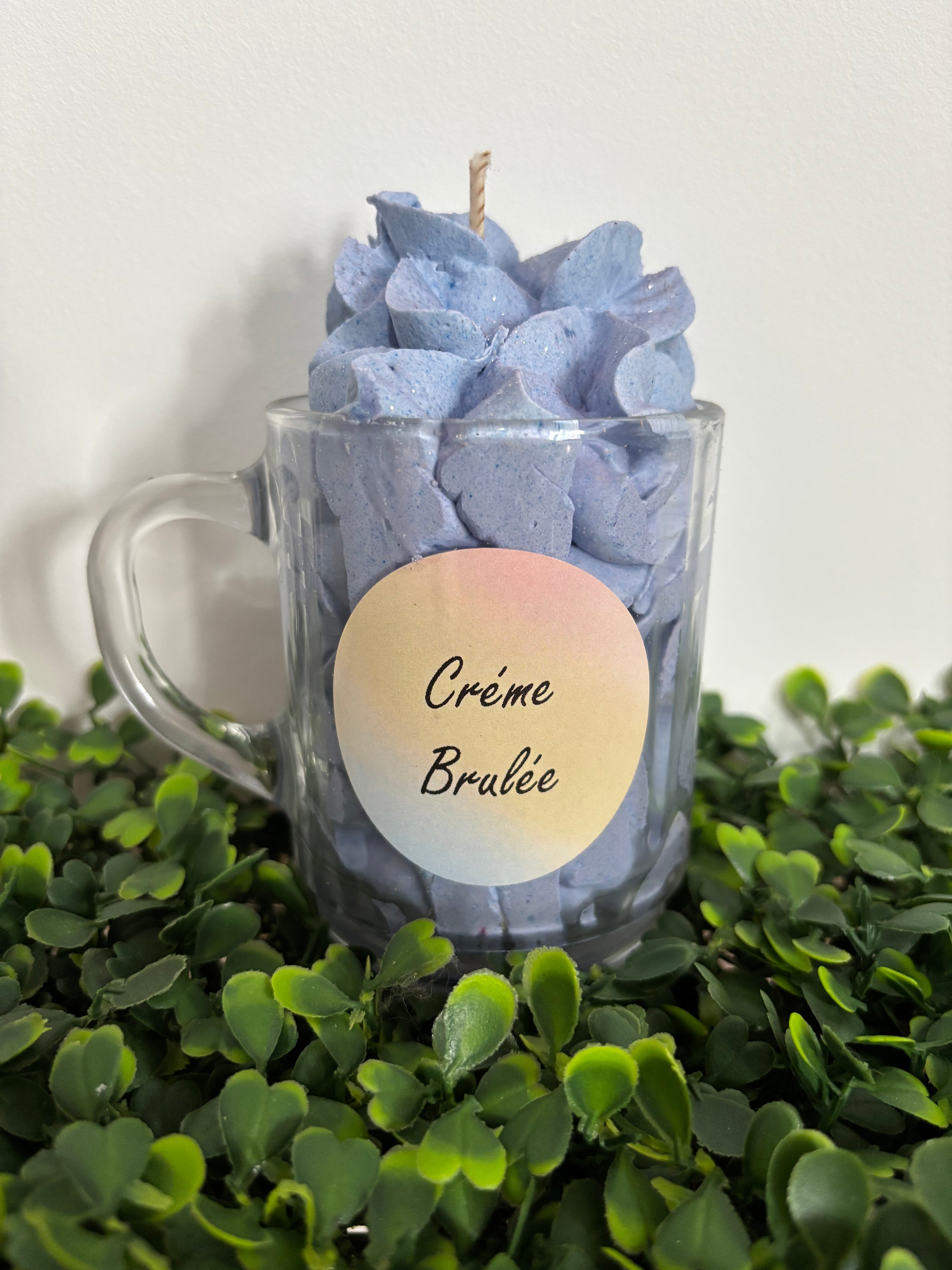 Bougie crème brûlée