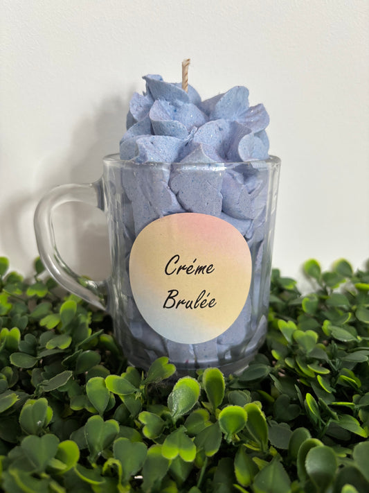 Bougie crème brûlée