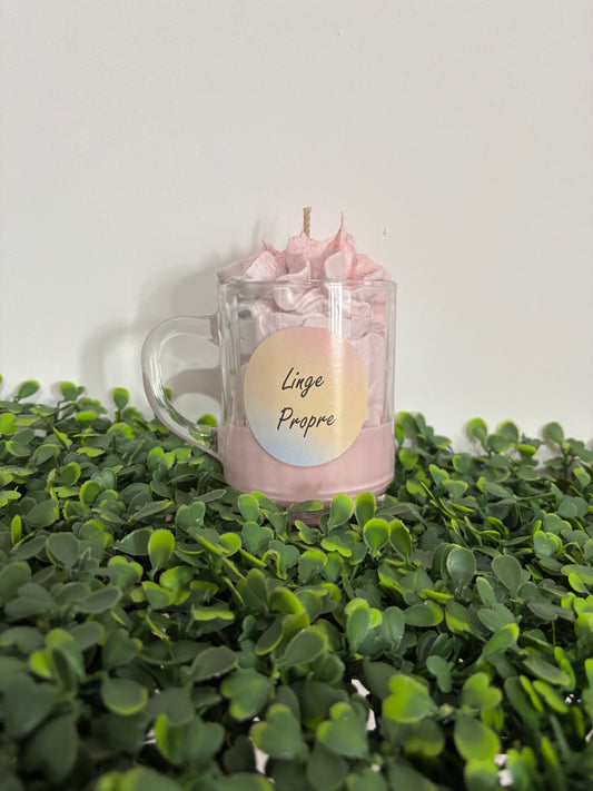 Bougie linge propre