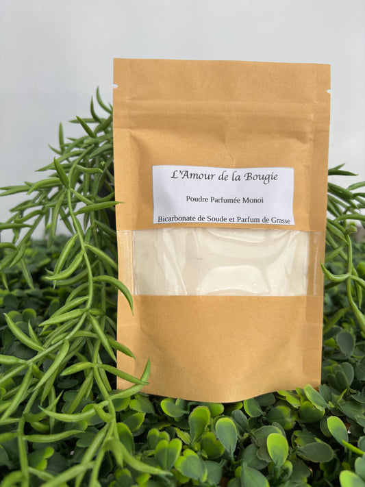 Poudre parfumée monoï